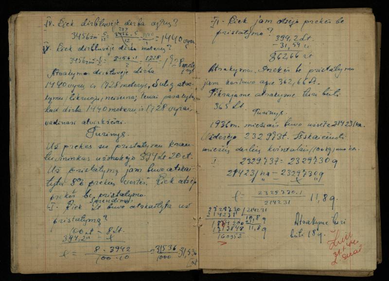 Žurnalisto, literato, vertėjo Kazimiero Pūro įrišti sąsiuviniai