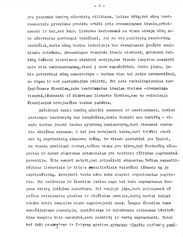 Rašytojo, savaitraščio „Tėviškės Žiburiai“ redaktoriaus Česlovo Senkevičiaus paskaitos „1863 metų sukilimo sudėti kardai“ tekstas