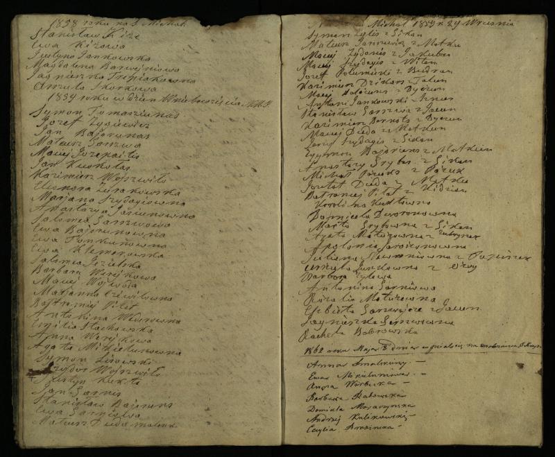 Pušaloto Romos katalikų parapijos bažnyčios 1861–1881 metų laimingos mirties brolijos metrikų knyga
