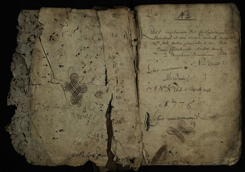 Pasvalio Romos katalikų parapijos bažnyčios 1776–1788 metų mirties metrikų knyga