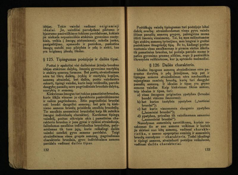 Literatūros teorija : vadovėlis aukštesniosioms mokykloms / K. Bizauskas. – 3 -ias leid. – Kaunas, 1922. – 199 p.