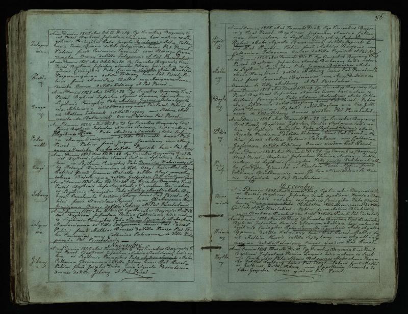 Pušaloto Romos katalikų parapijos bažnyčios 1802–1814 metų krikšto metrikų knyga