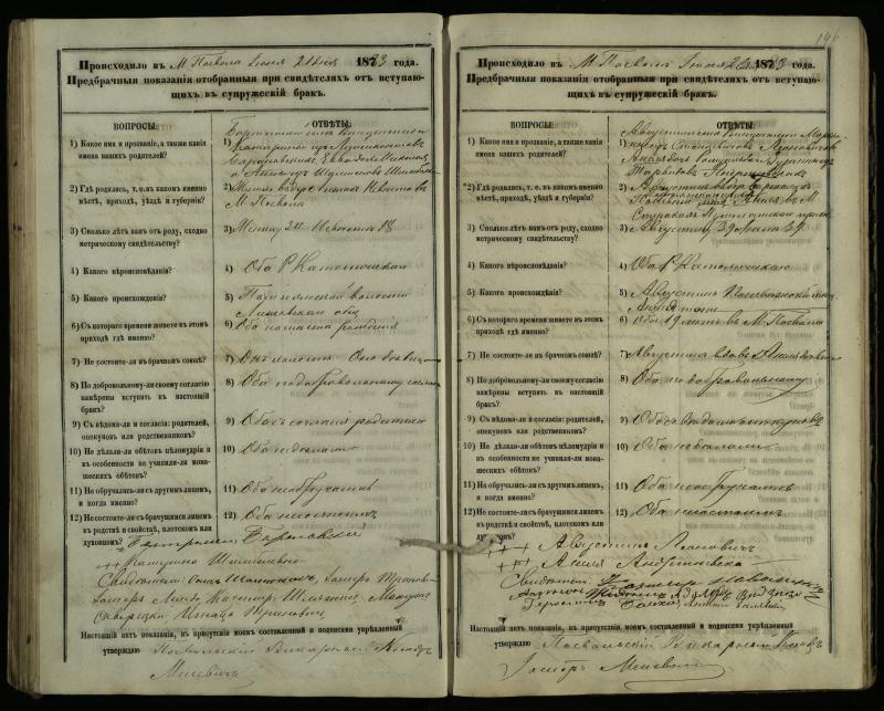 Pasvalio Romos katalikų parapijos bažnyčios 1876–1885 metų priešjungtuvinės apklausos knyga