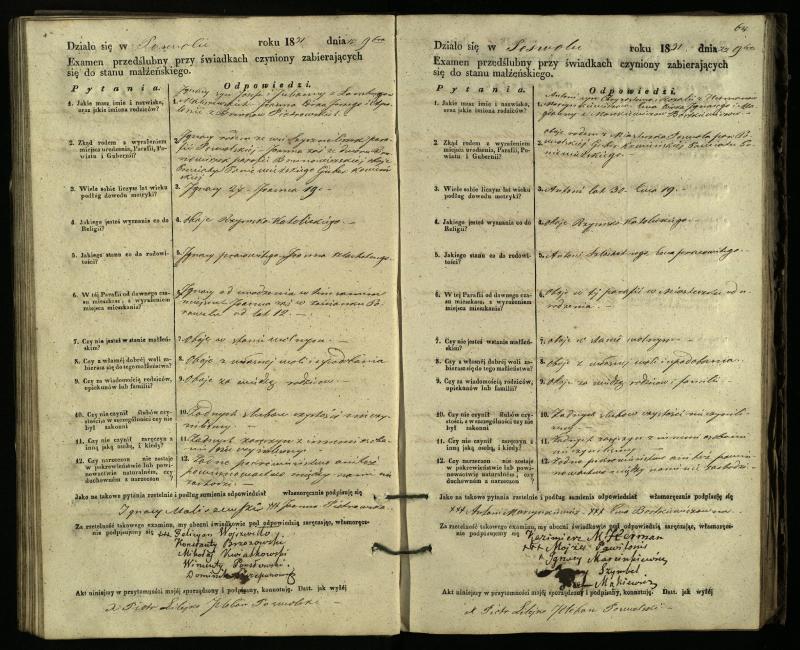 Pasvalio Romos katalikų parapijos bažnyčios 1849–1859 metų priešjungtuvinės apklausos knyga