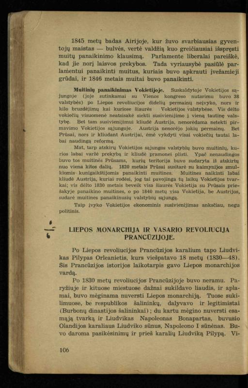 Naujųjų amžių istorija: vadovėlis vidurinėms mokykloms / K. Kliuksinas. – Kaunas: Sakalas, 1936. – 160 p.