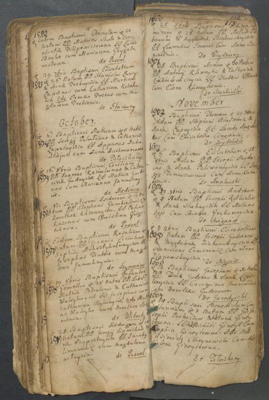 Pasvalio Romos katalikų parapijos bažnyčios 1749–1772 metų krikšto metrikų knyga