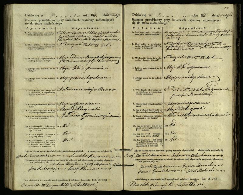 Pasvalio Romos katalikų parapijos bažnyčios 1849–1859 metų priešjungtuvinės apklausos knyga