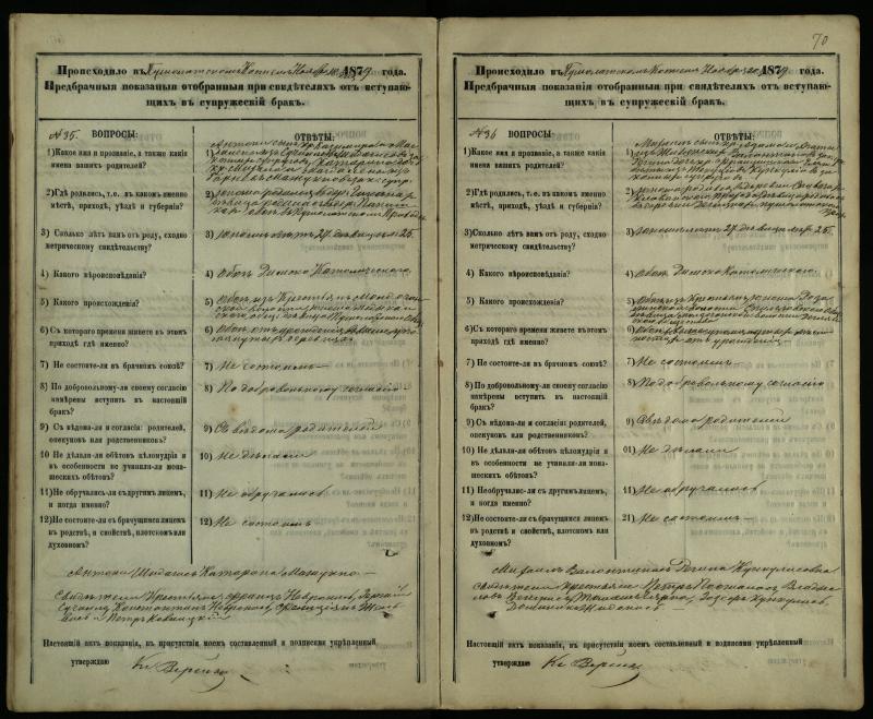 Pušaloto Romos katalikų parapijos bažnyčios 1878–1883 metų priešjungtuvinės apklausos knyga