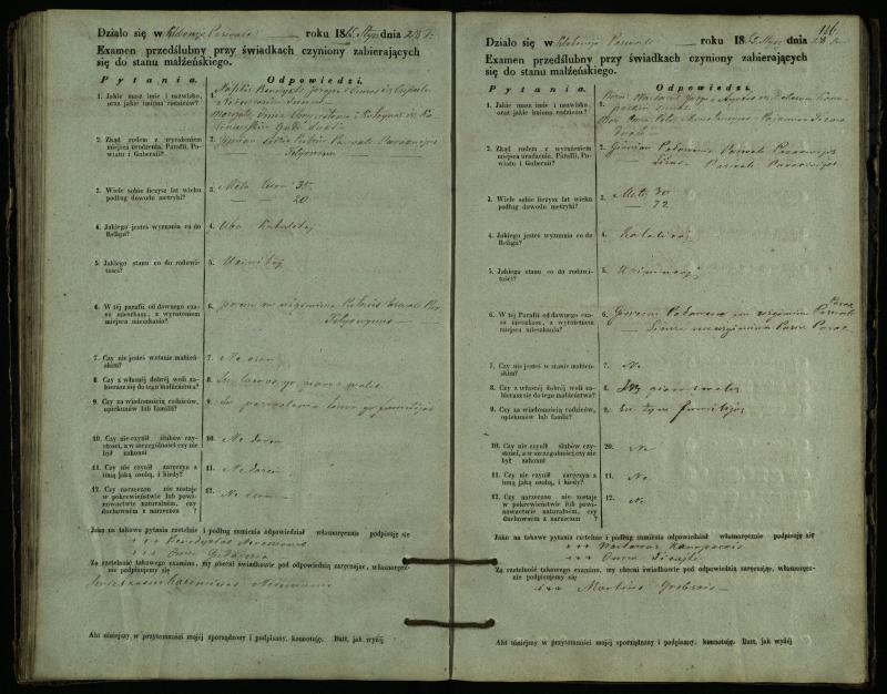Pasvalio Romos katalikų parapijos bažnyčios 1859–1867 metų priešjungtuvinės apklausos knyga