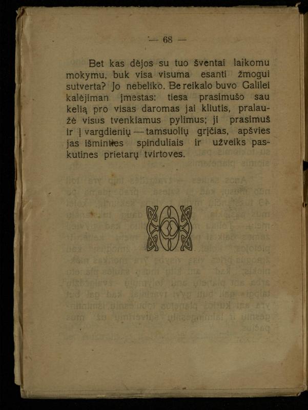Žemė ir žmogus / med. d-ras P. Avižonis. – Antra pataisyta laida. – Voronežas: Lietuvos reikalų komisariato Kultūros ir švietimo skyrius, 1918. – 68 p.