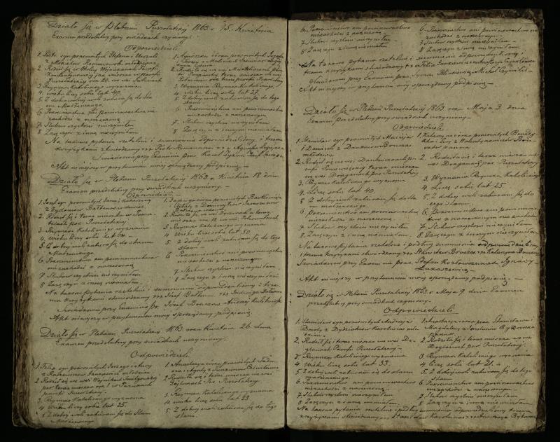 Pušaloto Romos katalikų parapijos bažnyčios 1855–1863 metų priešjungtuvinės apklausos knyga