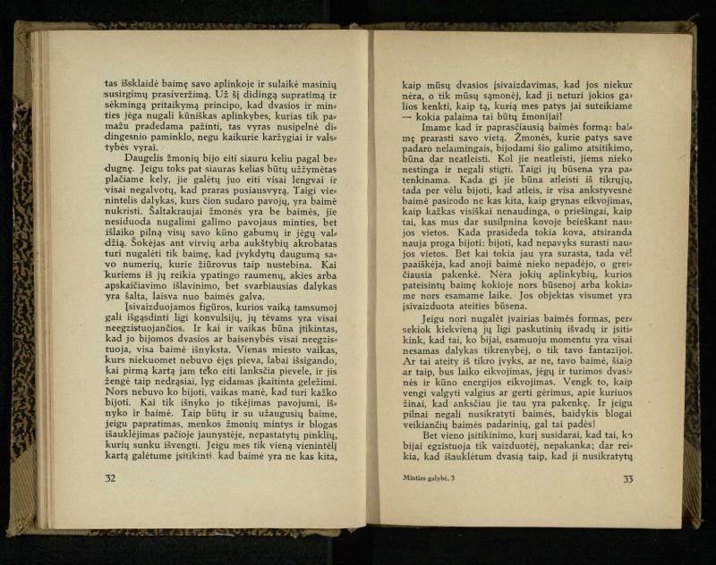 Minties galybė / Orison Swett Marden. – Kaunas: Fakelo leidinys, 1937. – 149, [2] p.