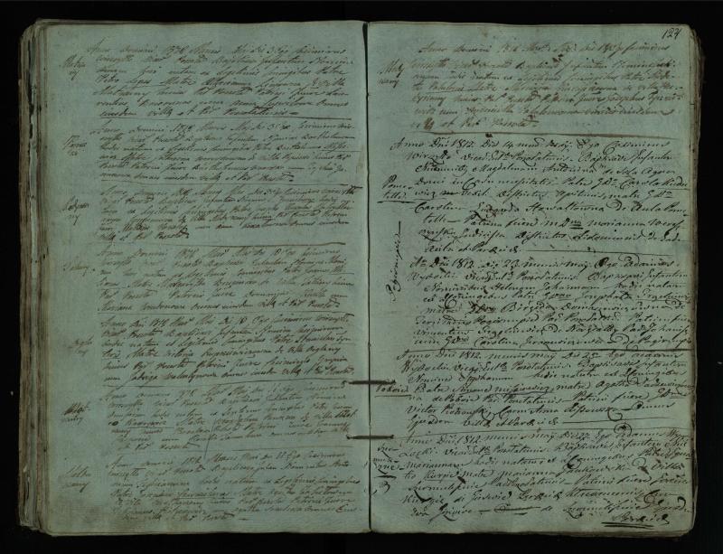 Pušaloto Romos katalikų parapijos bažnyčios 1802–1814 metų krikšto metrikų knyga