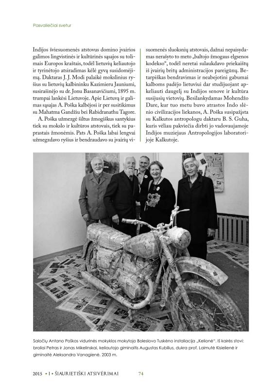Šiaurietiški atsivėrimai : Pasvalio krašto istorijos ir kultūros žurnalas 2015, nr. 1 (38)