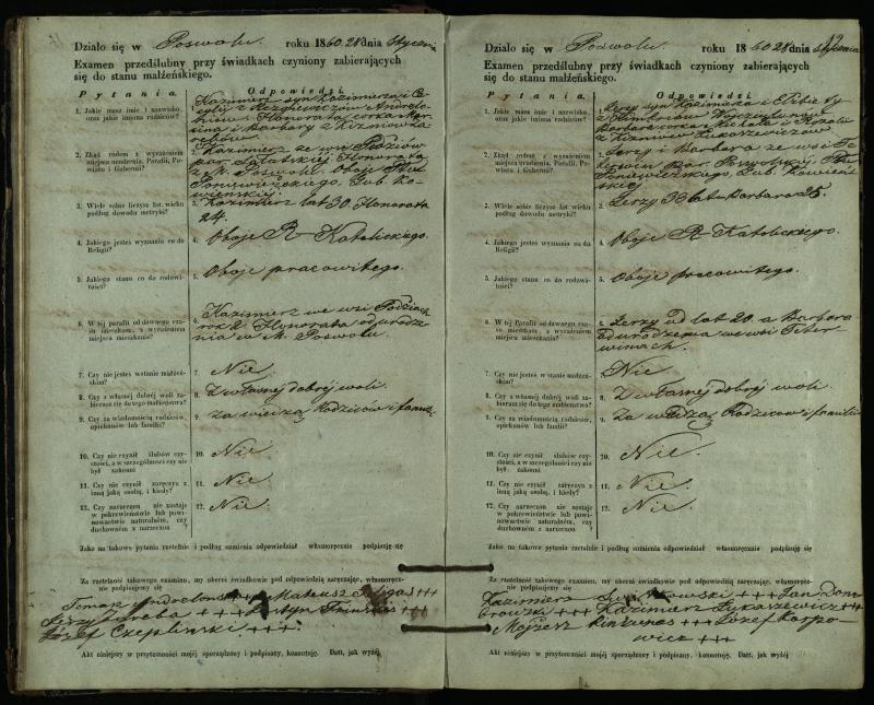 Pasvalio Romos katalikų parapijos bažnyčios 1859–1867 metų priešjungtuvinės apklausos knyga