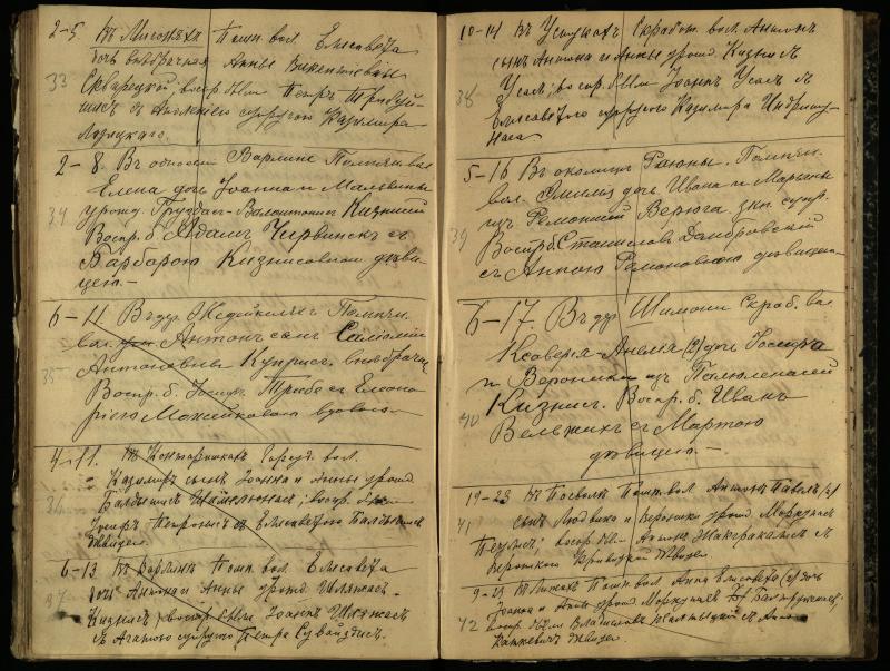 Pasvalio Romos katalikų parapijos bažnyčios 1909–1918 metų krikšto metrikų juodraštis