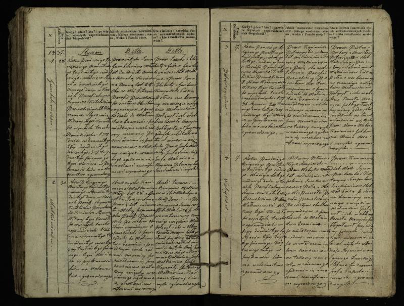 Pasvalio Romos katalikų parapijos bažnyčios 1827–1837 metų jungtuvių metrikų knyga