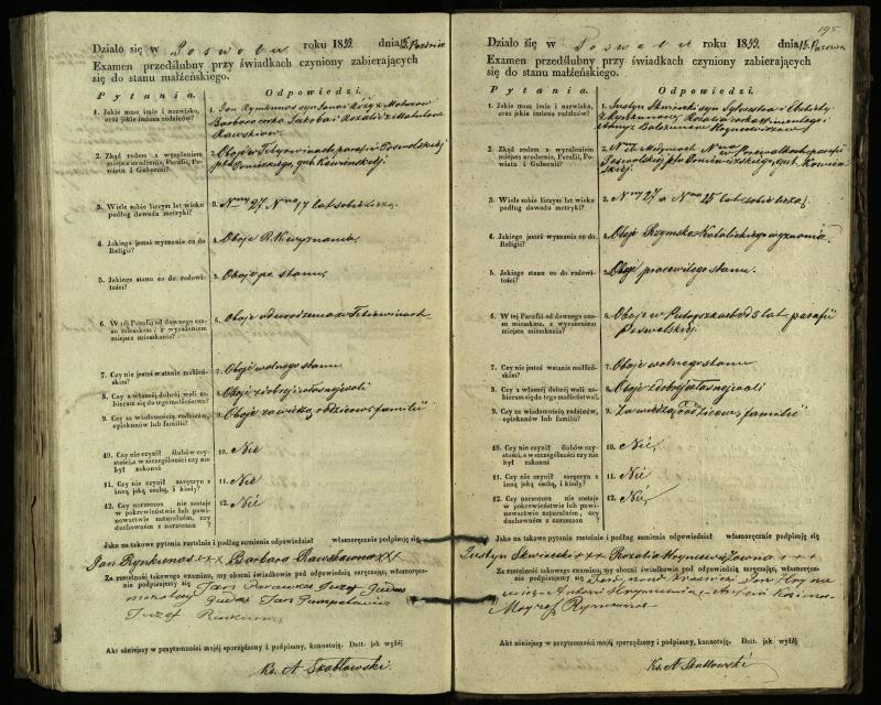 Pasvalio Romos katalikų parapijos bažnyčios 1849–1859 metų priešjungtuvinės apklausos knyga