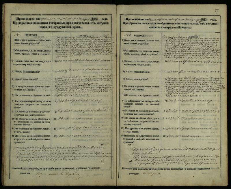 Pušaloto Romos katalikų parapijos bažnyčios 1878–1883 metų priešjungtuvinės apklausos knyga
