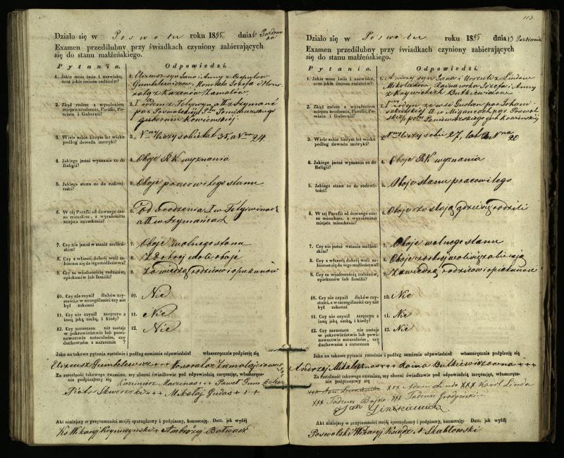 Pasvalio Romos katalikų parapijos bažnyčios 1849–1859 metų priešjungtuvinės apklausos knyga