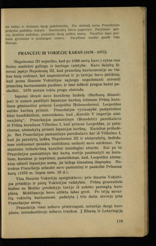 Naujųjų amžių istorija: vadovėlis vidurinėms mokykloms / K. Kliuksinas. – Kaunas: Sakalas, 1936. – 160 p.