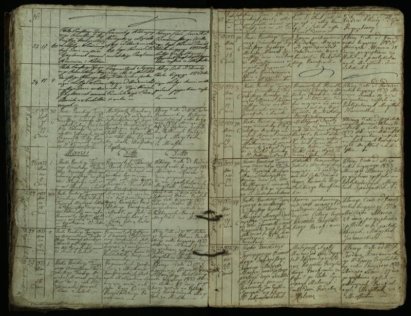 Pušaloto Romos katalikų parapijos bažnyčios 1828–1834 metų mirties metrikų knyga