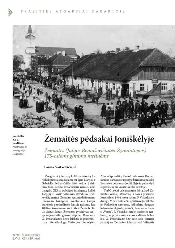 Šiaurietiški atsivėrimai : Pasvalio krašto istorijos ir kultūros žurnalas 2020, nr. 2 (49)