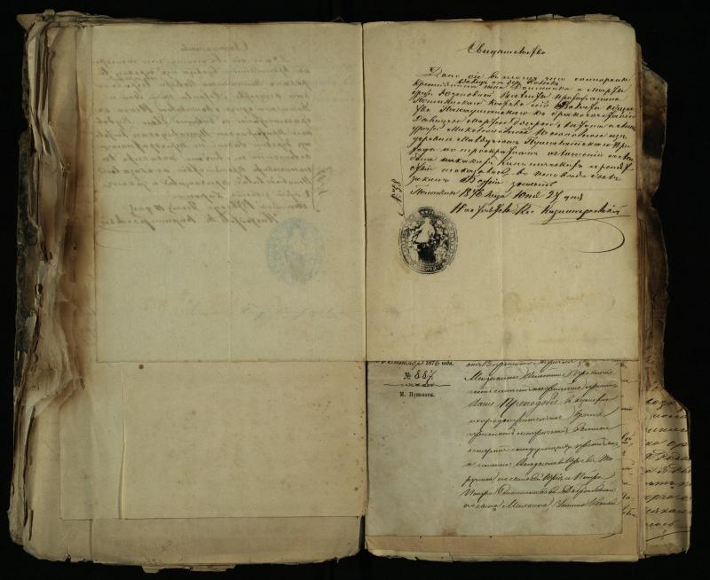 Pušaloto Romos katalikų parapijos bažnyčios 1843–1879 metų gaunamų raštų knyga