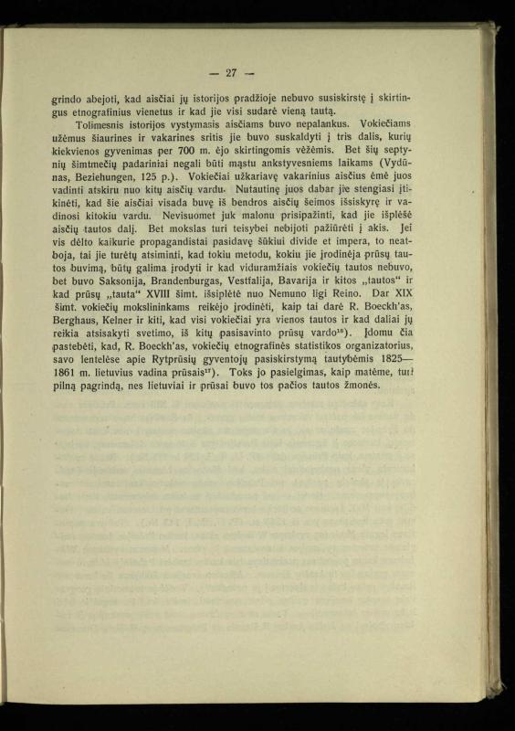 Tautiniai santykiai Maž. Lietuvoje ligi Didžiojo karo istorijos ir statistikos šviesoje
/ Vincas Vileišis. – Kaunas: Politinių ir socialinių mokslų institutas, 1935. – 271, [3] p.