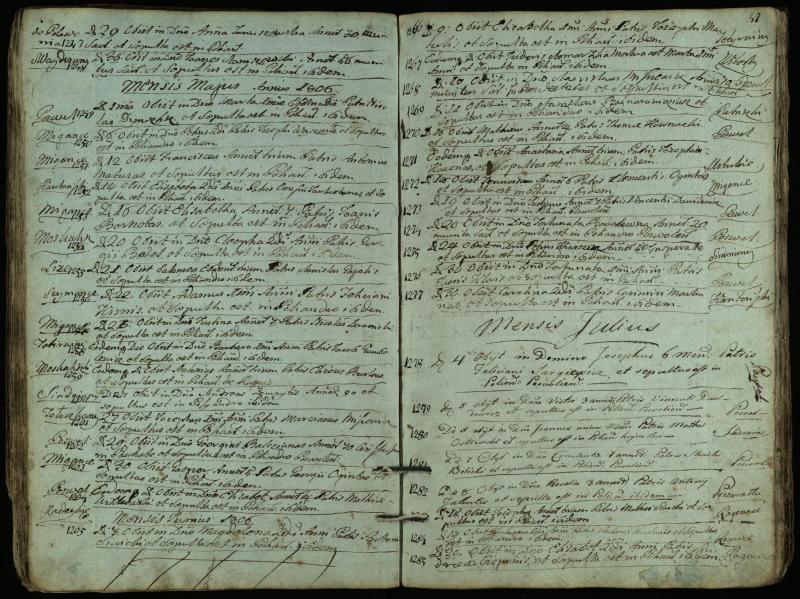Pasvalio Romos katalikų parapijos bažnyčios 1794–1819 metų mirties metrikų knyga