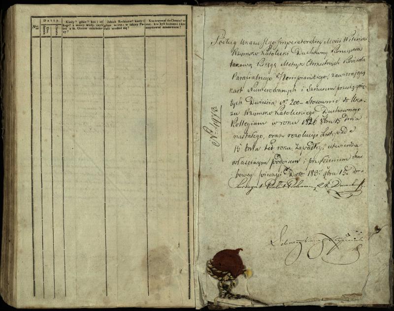 Pumpėnų Romos katalikų parapijos bažnyčios 1837–1848 metų krikšto metrikų knyga