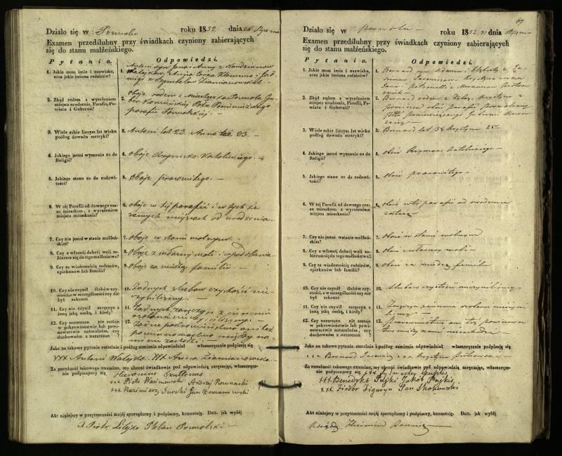 Pasvalio Romos katalikų parapijos bažnyčios 1849–1859 metų priešjungtuvinės apklausos knyga