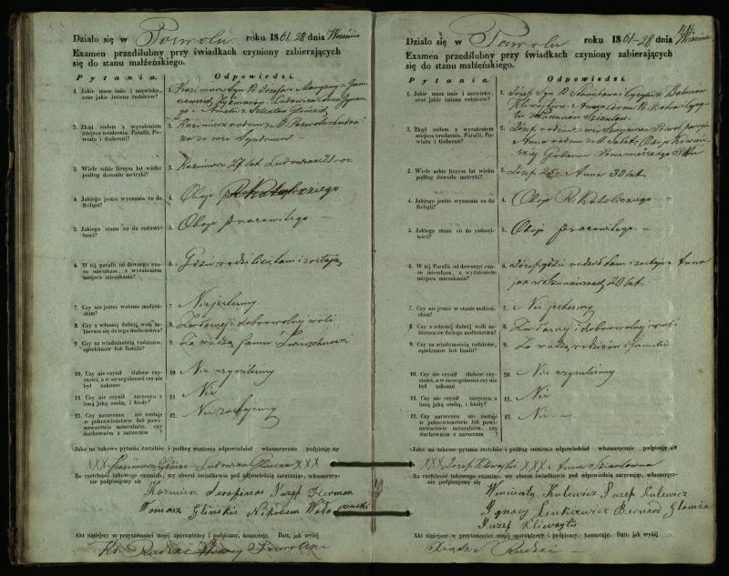 Pasvalio Romos katalikų parapijos bažnyčios 1859–1867 metų priešjungtuvinės apklausos knyga