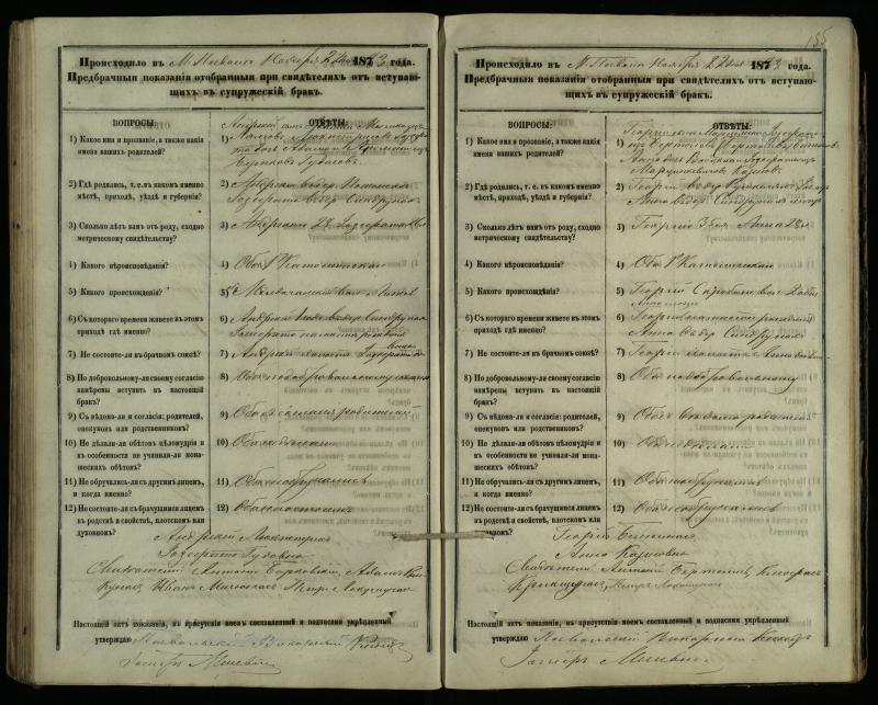 Pasvalio Romos katalikų parapijos bažnyčios 1876–1885 metų priešjungtuvinės apklausos knyga