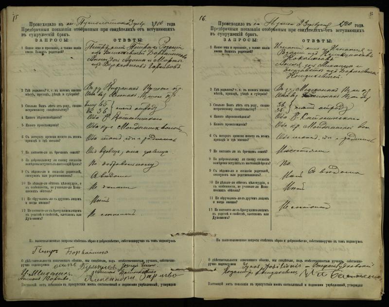 Pušaloto Romos katalikų parapijos bažnyčios 1904–1917 metų priešjungtuvinės apklausos knyga