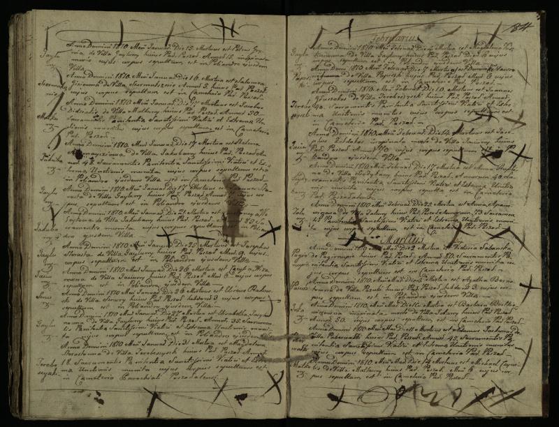 Pušaloto Romos katalikų parapijos bažnyčios 1785–1810 metų mirties metrikų knyga