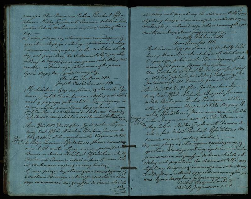 Pušaloto Romos katalikų parapijos bažnyčios 1819–1827 metų jungtuvių metrikų knyga