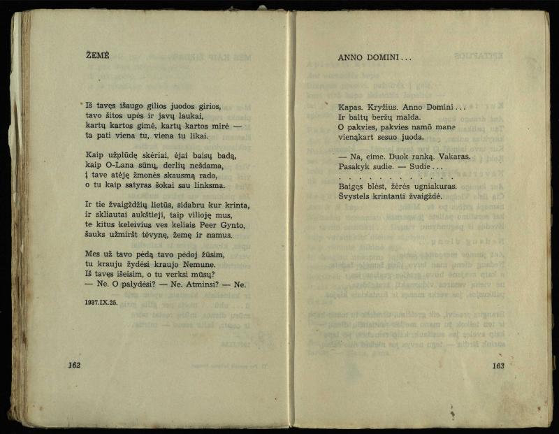 Per pasaulį keliauja žmogus : rinktinė poezija