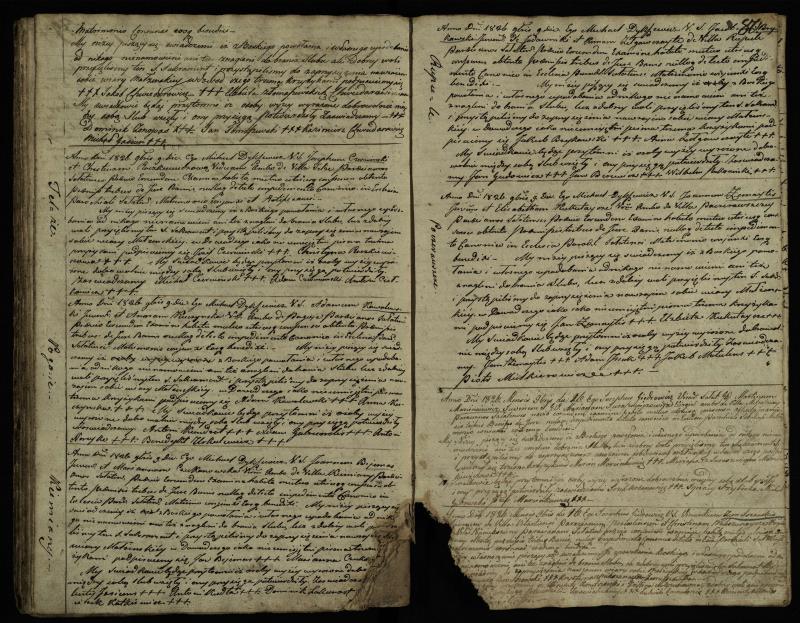 Saločių Romos katalikų parapijos bažnyčios 1819–1827 metų priešjungtuvinės apklausos knyga