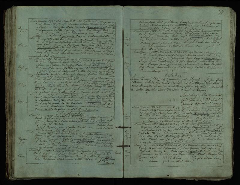 Pušaloto Romos katalikų parapijos bažnyčios 1802–1814 metų krikšto metrikų knyga