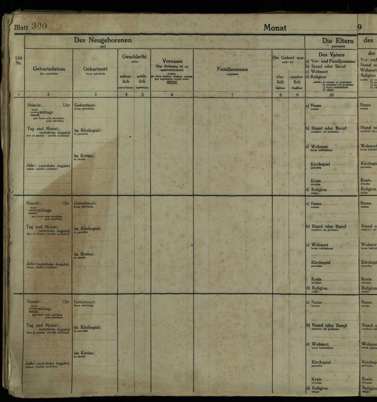 Pumpėnų Romos katalikų parapijos bažnyčios 1916–1921 metų krikšto metrikų knyga