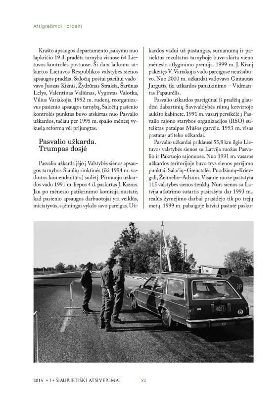 Šiaurietiški atsivėrimai : Pasvalio krašto istorijos ir kultūros žurnalas 2015, nr. 1 (38)