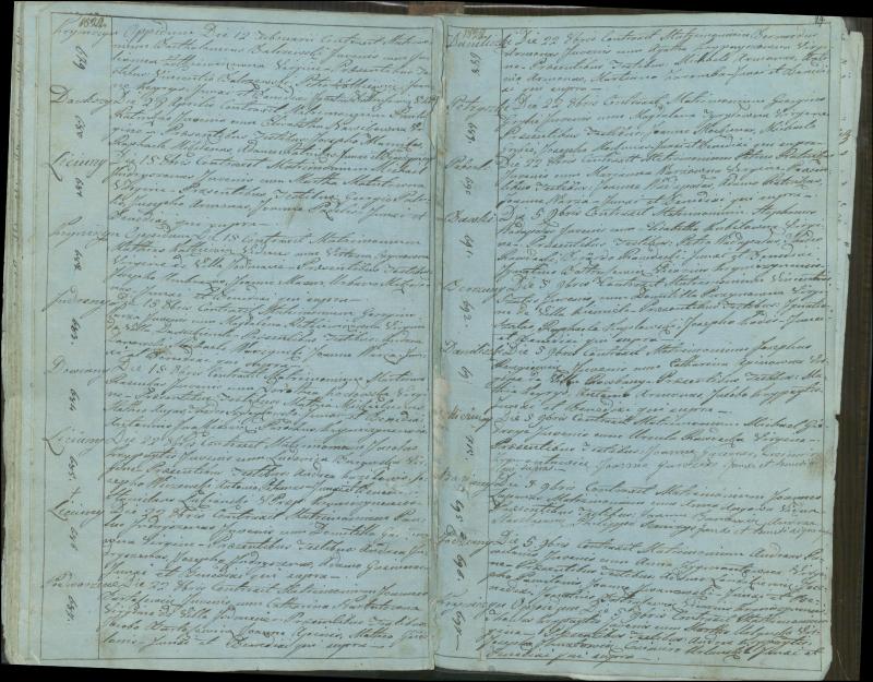 Krinčino Romos katalikų parapijos bažnyčios 1803–1826 metų jungtuvių metrikų knyga