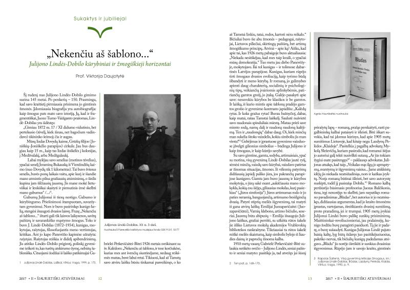 Šiaurietiški atsivėrimai : Pasvalio krašto istorijos ir kultūros žurnalas 2017, nr. 2 (43)