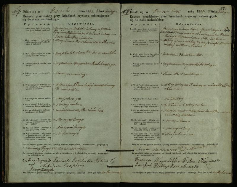 Pasvalio Romos katalikų parapijos bažnyčios 1859–1867 metų priešjungtuvinės apklausos knyga