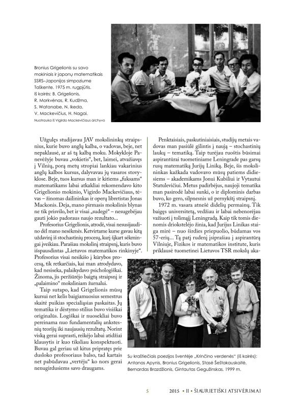 Šiaurietiški atsivėrimai : Pasvalio krašto istorijos ir kultūros žurnalas 2015, nr. 2 (39)