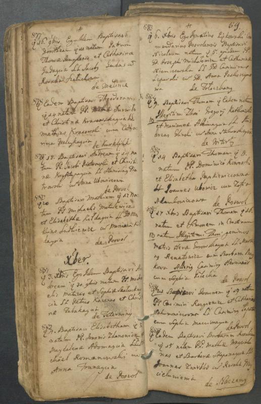 Pasvalio Romos katalikų parapijos bažnyčios 1749–1772 metų krikšto metrikų knyga