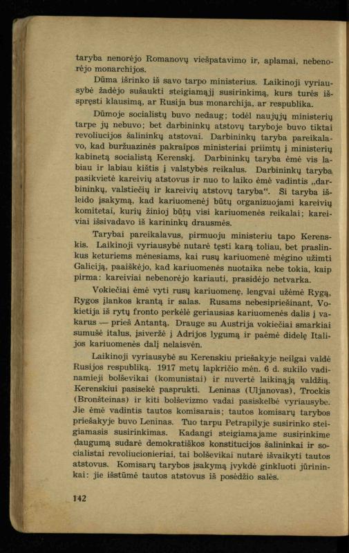 Naujųjų amžių istorija: vadovėlis vidurinėms mokykloms / K. Kliuksinas. – Kaunas: Sakalas, 1936. – 160 p.