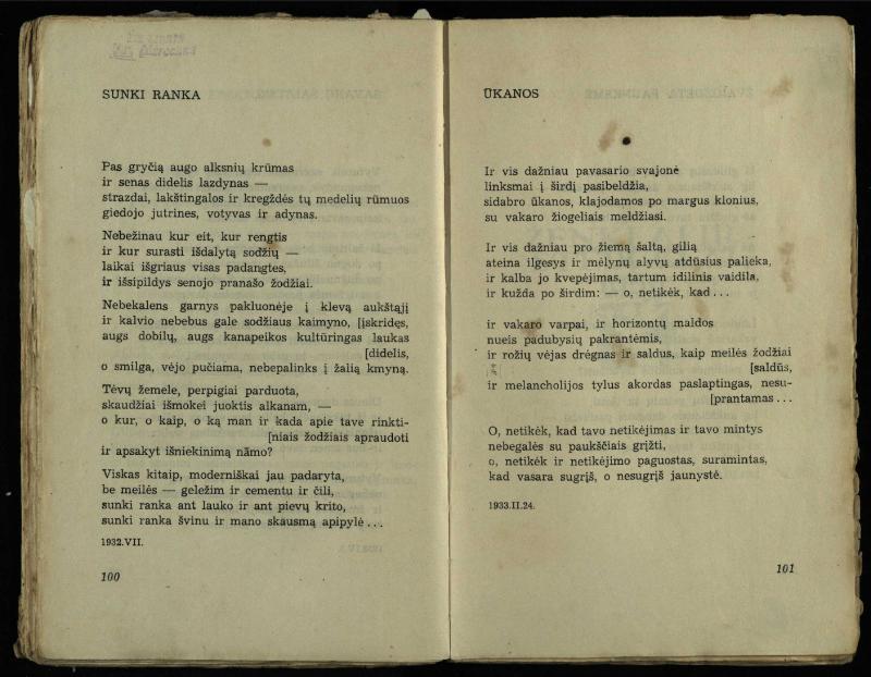 Per pasaulį keliauja žmogus : rinktinė poezija