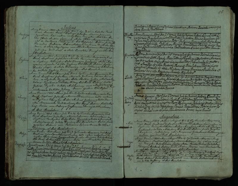 Pušaloto Romos katalikų parapijos bažnyčios 1802–1814 metų krikšto metrikų knyga